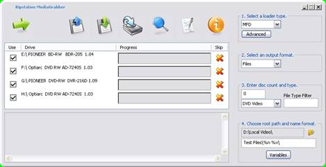 DataGrabber UI