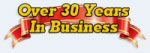In business over 30 years